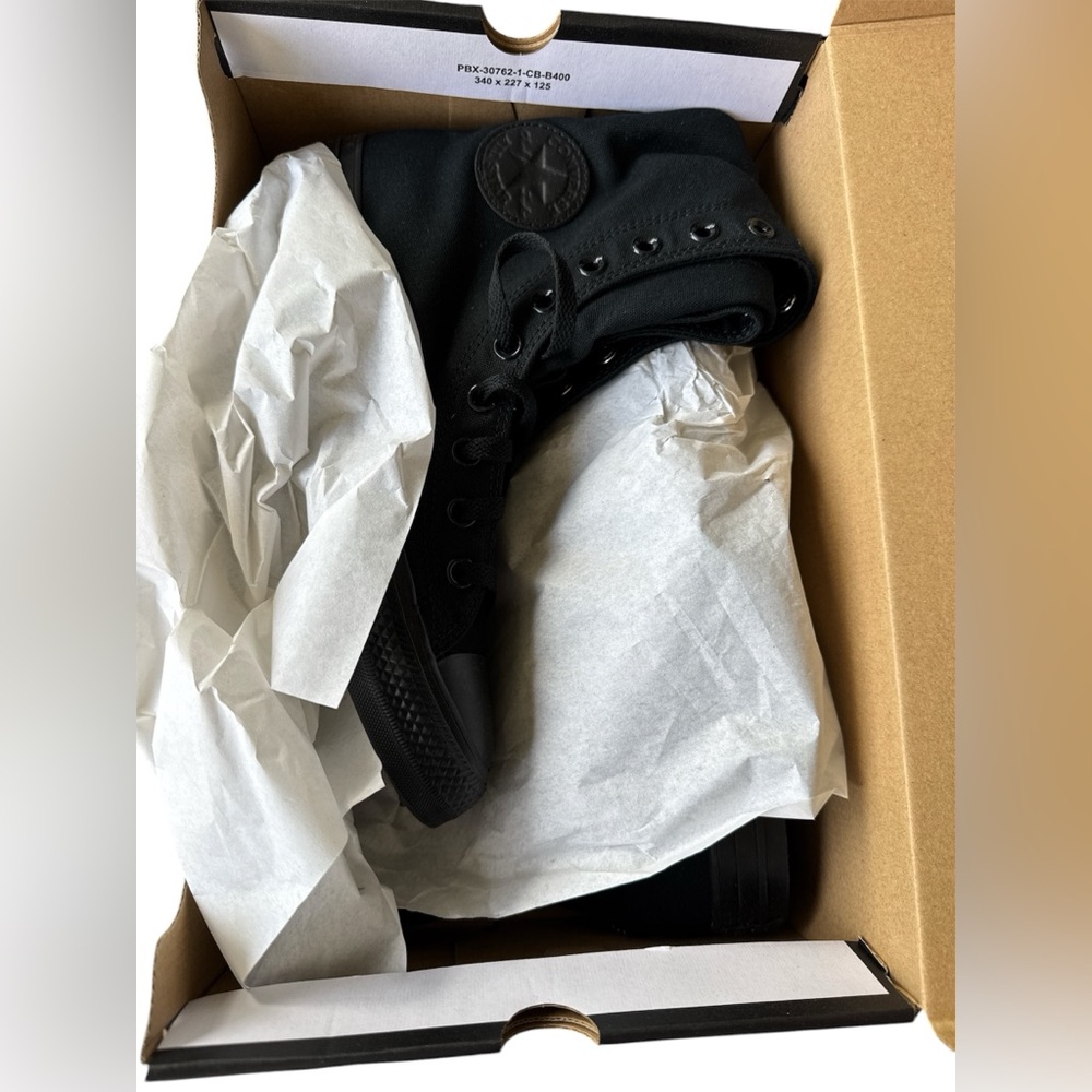 Converse Chuck Taylor All Star XX-Hi Sneaker - Black Monochrome - Picture 4 of 6